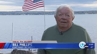 Harmful Algal Blooms in Owasco Lake threaten water supply [upl. by Attesor592]