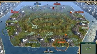 Civ 5 AI Only Timelapse Trench Warfare [upl. by Meingoldas]