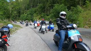 Vespa Alp Days 2024 VAD 24 XTRA Tour Tennalm [upl. by Einad]