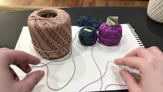 Understanding Crochet Thread [upl. by Hcirteid896]