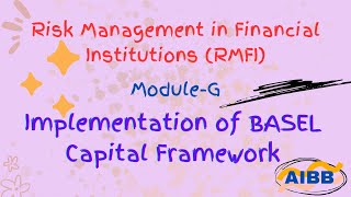 Implementation of BASEL Capital Framework ModuleG [upl. by Reivilo361]