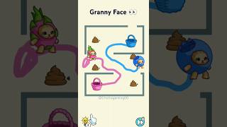 Granny Face 👀👀 shorts edit viralvideo youtubeshorts games youtube trollface rimix song [upl. by Adilen]