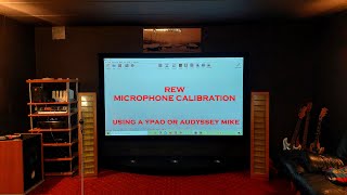 REW microphone calibration [upl. by Thorley654]