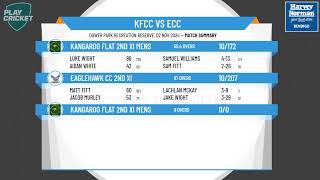 Kangaroo Flat 2nd XI Mens v Eaglehawk CC 2nd XI [upl. by Tychonn718]