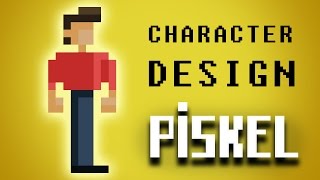 Video Game Pixel Art Character DesignTutorial Learn how to create a pixel character in Piskel [upl. by Turk]