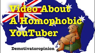 Video About A Homophobic YouTuber [upl. by Budwig734]