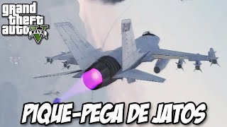 GTA V  Pique Pega de Jatos EVENTO DLC AVIAÇÃO [upl. by Nosreffej]