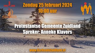 Livestream Eredienst Welkomkerk 25 februari 2024 1000 [upl. by Aisekal]