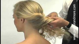 Cómo hacer un elegante peinado paso a paso en poco tiempo Easy Updo [upl. by David]