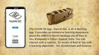 VizARt 3D Elearning app combining Art and Science Concepts [upl. by Henka236]