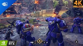 Defend The Alian Army  Warhammer 40K Immersive Graphics Gameplay  4K 60FPS UHD [upl. by Nywrad32]