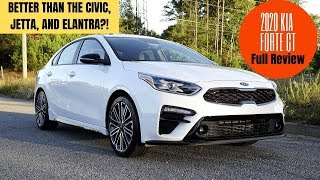 2020 Kia Forte GT  Full Review Inside Out Drive [upl. by Karlie]