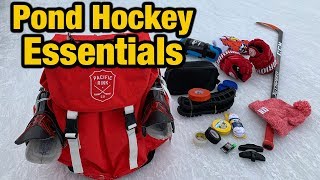 Pond Hockey Essentials for any player  Must have things for ODR [upl. by Nami]