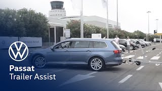 Volkswagen Passat Trailer Assist [upl. by Ahseile]