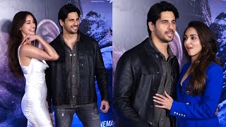 Kiara Advani Sidharth Malhotra amp Disha Patani Visuals  Yodha Movie Special Screening [upl. by Christianna]