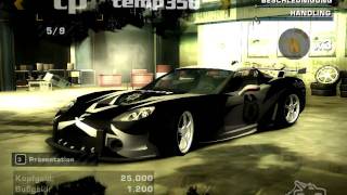 Need For Speed Most Wanted  My Career Cars [upl. by Deloris225]