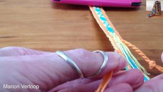 Finishing a woven band part 2 [upl. by Elleahcim]