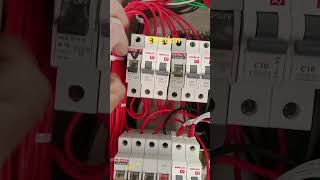 6way MCB Box wiring 💡💡💡💡💡electrical vikram wiring shortsvideo homewairing [upl. by Tullus]