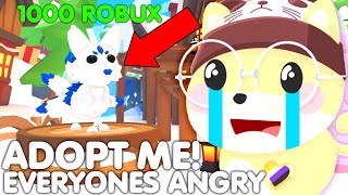 😡EVERYONES ANGRY BECAUSE OF THIS NEW CHRISTMAS PETS👀 HUGE DRAMA ADOPT ME NEW UPDATE ROBLOX [upl. by Engracia]