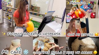 DESPENSA 🥦🥔🥕🍌 SEMANAL✨🛒  NO ME ALCANZÓ EL DINERO 😱  Hice cena 🥘 Ana Langarica 🫶🏻 [upl. by Einamrej]