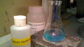 Titrating Boric Acid [upl. by Weber]