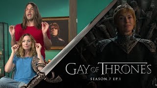 Dragonweave with Erin Gibson  Gay Of Thrones S7 E1 Recap [upl. by Ailimat565]