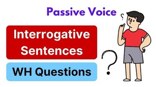 voice change ll Interrogative sentence  passive voice [upl. by Auguste]