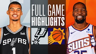 SPURS at SUNS  FULL GAME HIGHLIGHTS  October 31 2023 [upl. by Tosch]