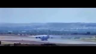 TZ98T IL76 Crash Footage [upl. by Ardnaeel942]