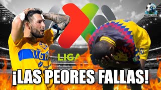 🔥¡NO LO VAS CREER LAS FALLAS GARRAFALES en el fútbol mexicano 😱 [upl. by Minny183]