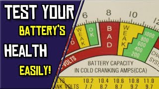 How to Check Your 12v Boat Battery Using a Multimeter amp Load Tester [upl. by Enneyehs]