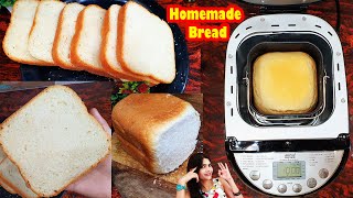 Homemade Bread Recipe  Bread Maker Machine Review  Bread Making at Home  Bread Maker Recipes [upl. by Bergren]