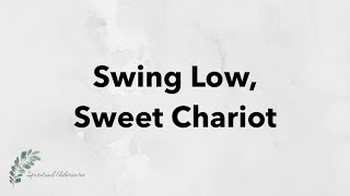 Swing Low Sweet Chariot  Hymn with Lyrics  Dementia friendly [upl. by Mercedes168]