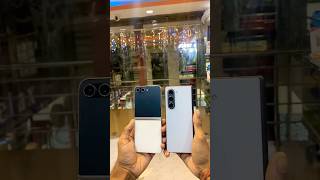 Samsung Flip 5 Vs Fold 5 Boot Up test 😱🤯 shorts short samsung [upl. by Yelrebmyk]