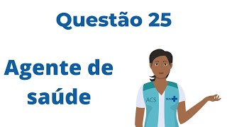 Questão 25 Agente de saúde  Calendário de Vacinas [upl. by Westney]