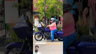 The Rise of Lady Bikers ladybikergirl youtubeshorts [upl. by Swehttam44]