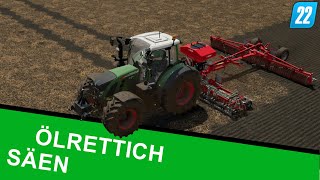 Ölrettich säen  Güttler Greenmaster 600 amp Mayor  Fendt 722 Vario LS22Landersum [upl. by Osher400]