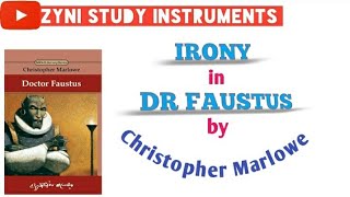 Irony  A figure of speech  Use in Dr Faustus  zyni study instruments [upl. by Netsruk]