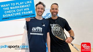 UNSQUASHABLE James Willstrop Signature Squash Racket review by pdhsportscom [upl. by Crane]