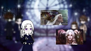 FANDOMS REACT TO DAENERYS TARGARYEN PART 1 [upl. by Roberts]