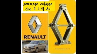 Tuto serrage culasse renault clio 14l 8v diagnostic mecanique tuto short renault viral funny [upl. by Aticilef]