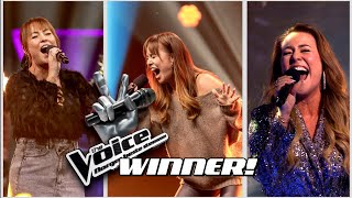 THE WINNER of The Voice Norway 2024 Inger Lise Hope  Compilation [upl. by Wendel414]