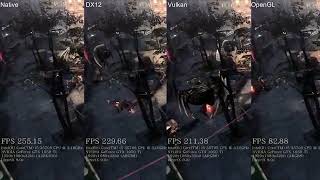 dgVoodoo 2 DX12 vs DXVK Vulkan vs WineD3D OpenGL Performance Benchmark 🔴 [upl. by Ahsienar]