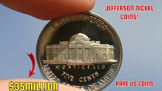 TOP 18 MONTICELLO JEFFERSON NICKEL THAT COULD MAKE YOU A MILLIONAIER [upl. by Oneal]