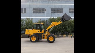 36ton Shovel loader HQ936 with CEwheel loader with joystick operation automobile construction [upl. by Aaren]