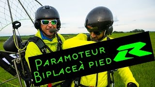 Le paramoteur biplace à pied chez Rultralight [upl. by Reham825]