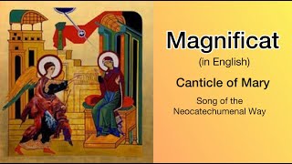 Magnificat  Canticle of Mary with Lyrics [upl. by Mosley]