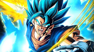 Dragon Ball Z Dokkan Battle  AGL LR Super Saiyan Blue Vegito Active Skill OST Extended [upl. by Erdied]