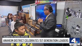 Anaheim school district celebrates first generation leaders [upl. by Rica]