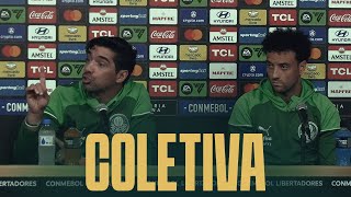 COLETIVA ABEL FERREIRA E FELIPE ANDERSON  BOTAFOGO 2 X 1 PALMEIRAS  LIBERTADORES 2024 [upl. by Godred860]